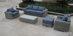 PE rattan outdoor sofa