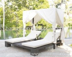 PE garden patio chaise chairs