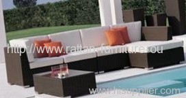 Outdoor high quality wicker sofa set furniture