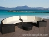 Outdoor wicker furniture sofa set