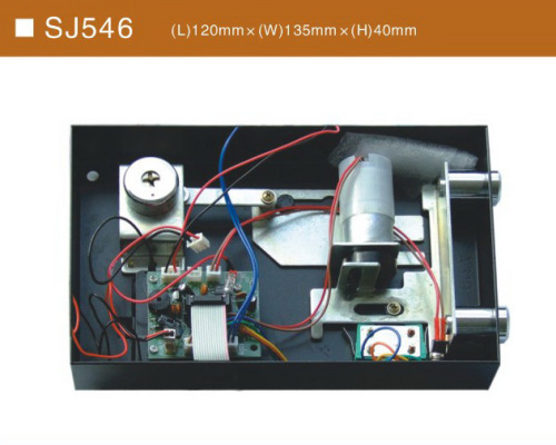 Electronic card safe lock system