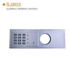 biometrics fingerprint safes lock with LCD display and digital code