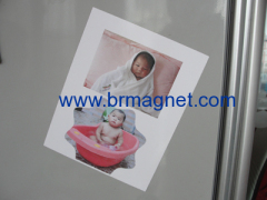 magnetic photo printing paper