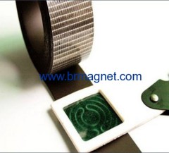 flexible rubber magnet with Thin Fibre on One Side