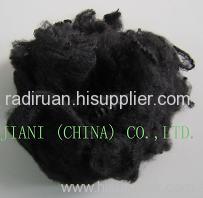 black polyester staple fiber