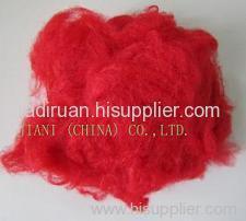 red polyester staple fiber