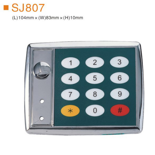 Digital touch screen safe lock