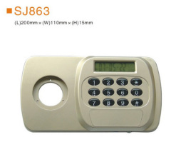 Electronic combination lock steel and beaitiful combined key lock and mechanical gun safe box