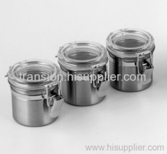 2.16 inch Stainless Steel Canisters