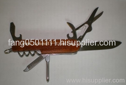 multifunction knife,Cheese Knife,folding Knife,wine corkscrew,bottle opener,dart, diving knife