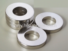 Ring sintered NdFeB magnets