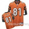 Cincinnati Bengals Owens 81 Orange NFL Jerseys