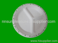 biodegradable paper tableware plate