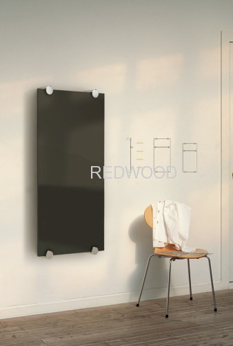 Electric Glass Radiator With Towel Rail