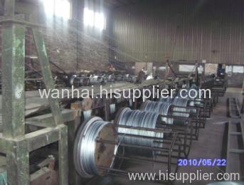 40-50g/m2 hot dipped galvanized high tensile strength wire