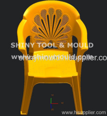 armchair mould with backrest interchangeable