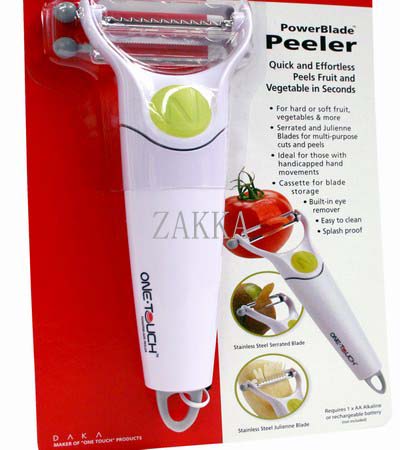 One touch peeler