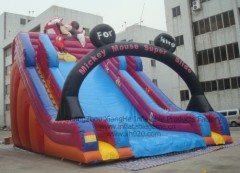 Inflatable slide