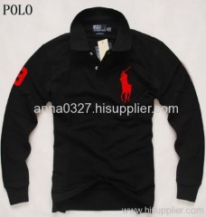 100% Cotton Long Sleeve Polo Shirt