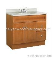 wood vanity