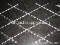 Razor wire mesh sheet