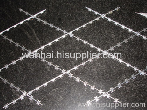 razor wire mesh panel