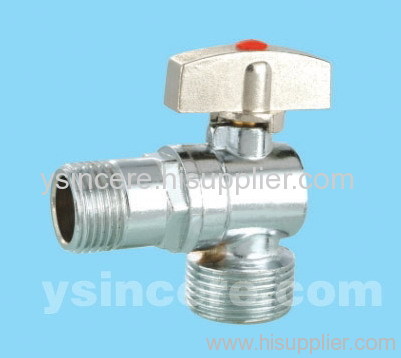 brass angle valve forged body zinc alloy handle