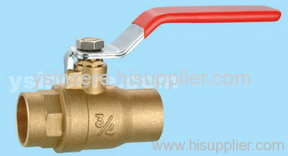 steel handle ball valve