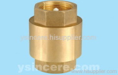 brass check valve