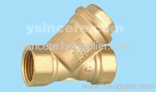 brass filter valve