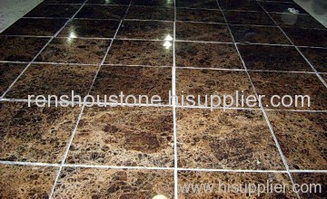 dark emperador tiles