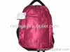 Red laptop backpack