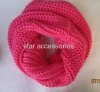 acrylic plain color snood