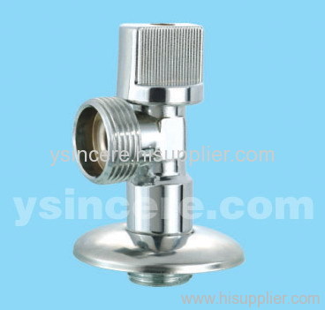 zinc alloy chromed-plated angle valve
