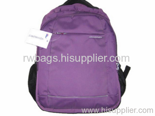 purple backpack