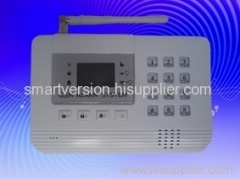 GSM alarm sytsem with LCD display