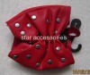 leather hand warmer gloves with rivet