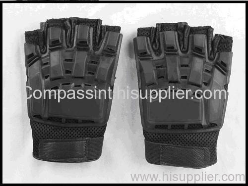 American police half finger assault gloves