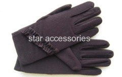 acrylic gloves with acrylic frilling