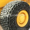 Tyre protection chains for hot slag