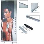 roll up banner stand