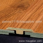 T molding with pvc track for laminate flooring