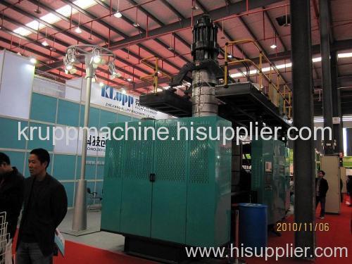 HDPE extrusion blow molding machine