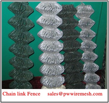 PVC Chain Link Fencing