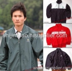 Advertising windbreaker 