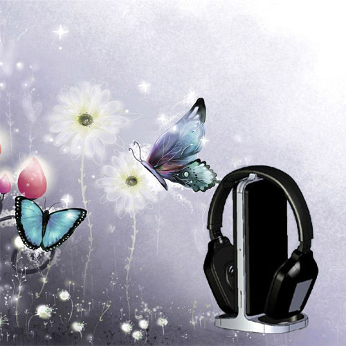 infrared wireless headphone