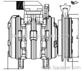 Auto a/c compressor