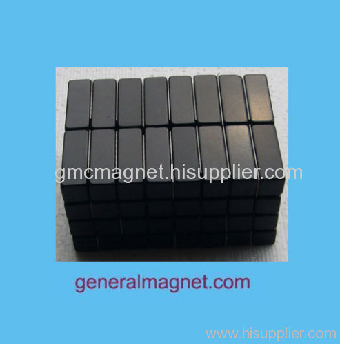 Neodymium black epoxy magnet