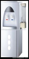 standing water dispenser with cap holder