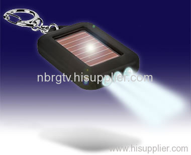 Pocket LED Keychain solar flashlight